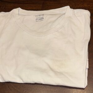 J. Crew Men's Classic White Tee